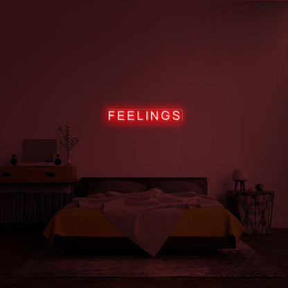 "FEELINGS" - NEONIDAS NEONSCHILD LED-SCHILD