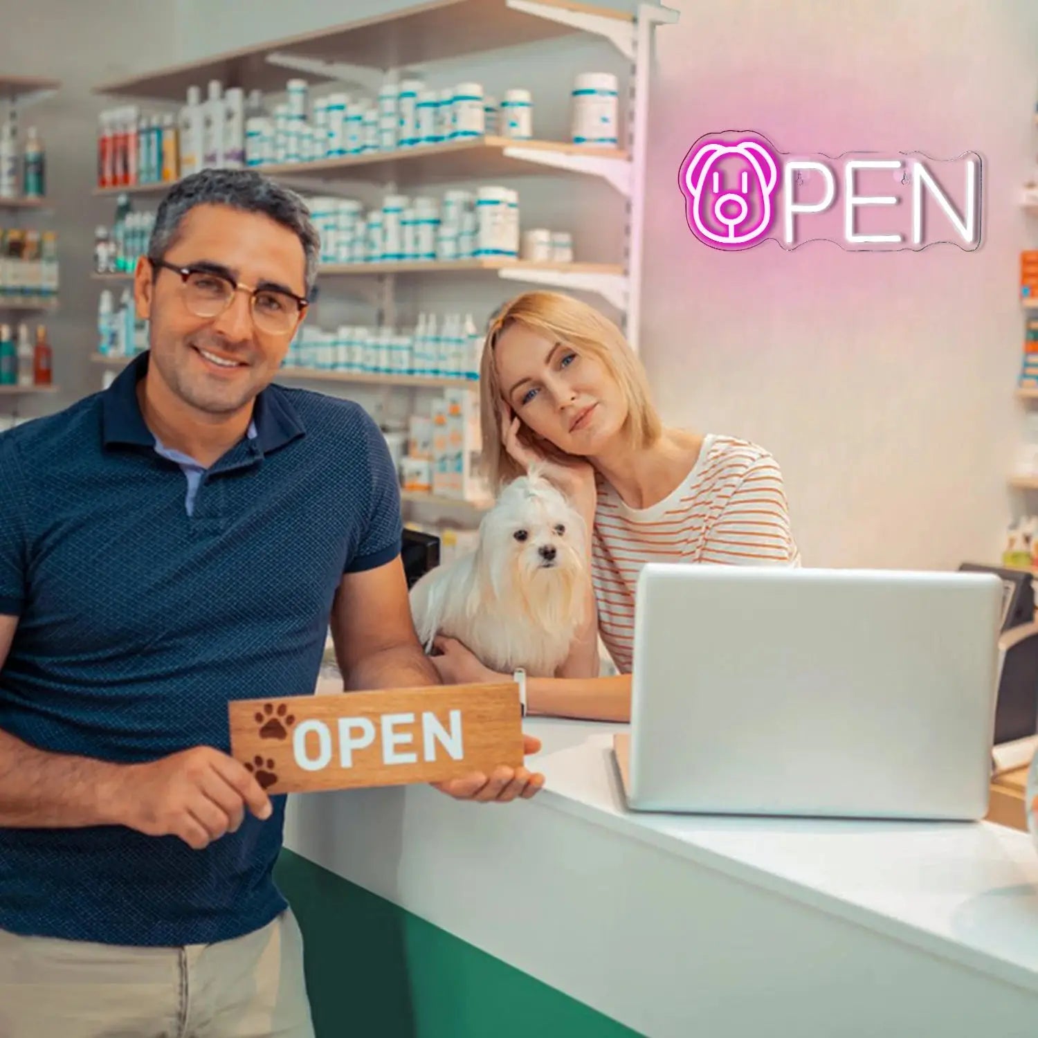 Neon-, LED- und Lichtschilder für Geschäfte, Bars, Zuhause, Hotels, Shops, Clubs, Tierhandlungen und kunstvolle Wanddekorationen.