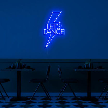 "LET'S DANCE" - NEONIDAS NEONSCHILD LED-SCHILD