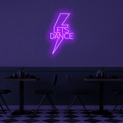 "LET'S DANCE" - NEONIDAS NEONSCHILD LED-SCHILD