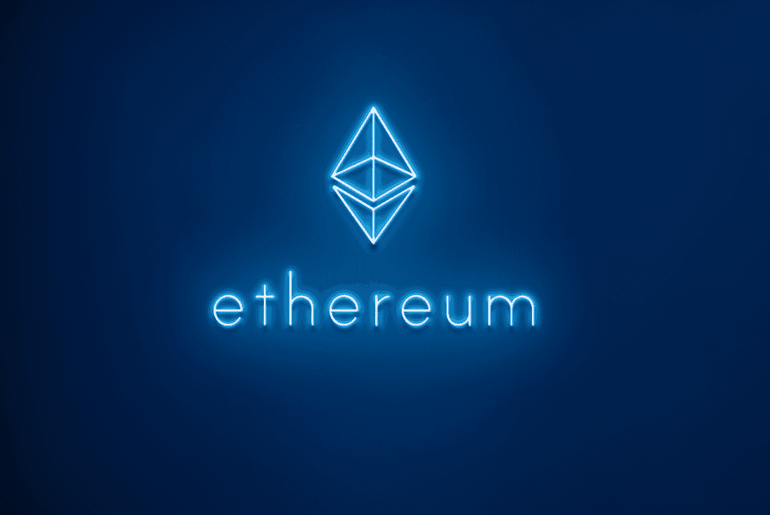 Blaues ETHEREUM LED-Neonschild von NEONIDAS