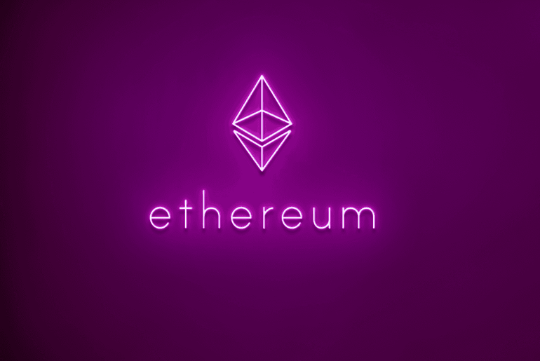 Lila ETHEREUM LED-Neonschild von NEONIDAS